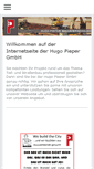 Mobile Screenshot of hugo-pieper.de